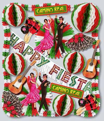 Cinco de Mayo Decorations: Complete Fiesta Theme Decorating Kits with 