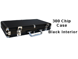 Black Aluminum Poker Chip Cases