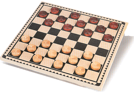 CHECKERS: Our CHECKERS Set Has Silk Screened Wood Board Complete ...