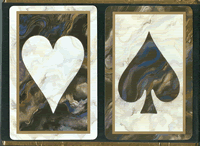 Congress Playing Cards Black Marble