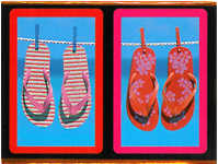 Congress Playing Cards Flip Flop