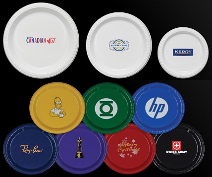 Personalized Plastic Plates