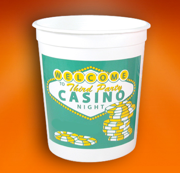 Custom Printed Slot Machine Cups