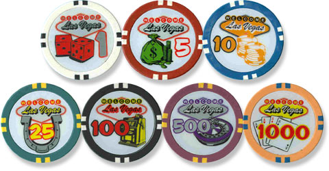 Pre-denominated casino chips 