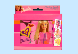 Barbie Playing Cards in Collectible Tins