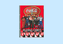 Coca Cola Racing Playing Cards
