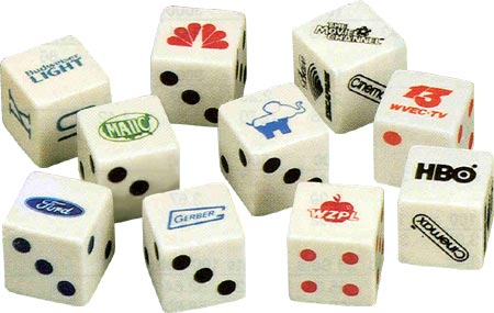 Opaque Promotional Dice