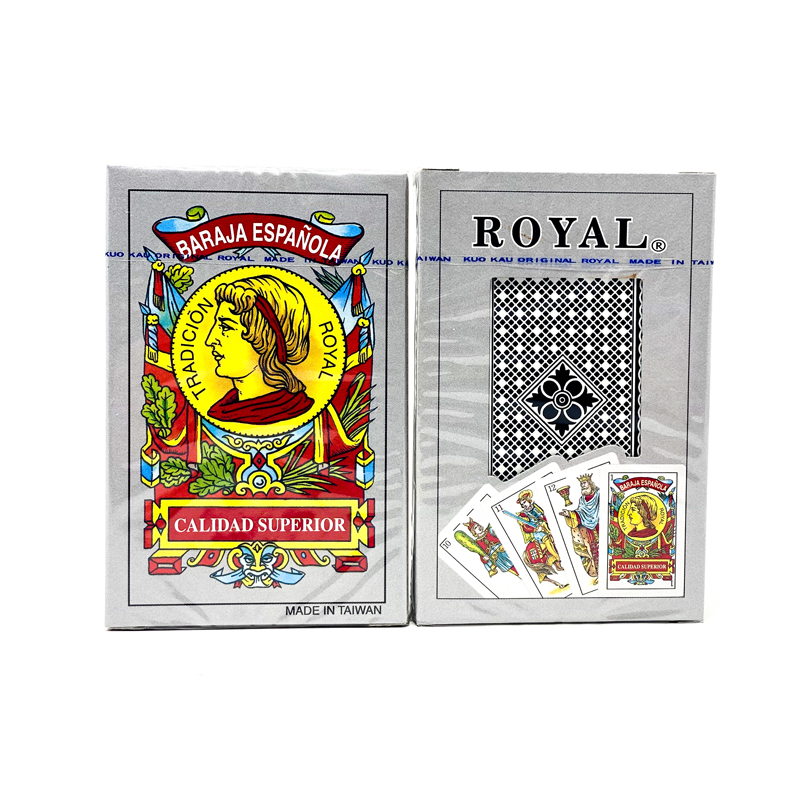 Spanish Playing Cards 2 Packs Puerto Rico Playing Cards School Travel or Party Games Creative Gift PVC Plastic Waterproof Poker Cards Suitable for Family