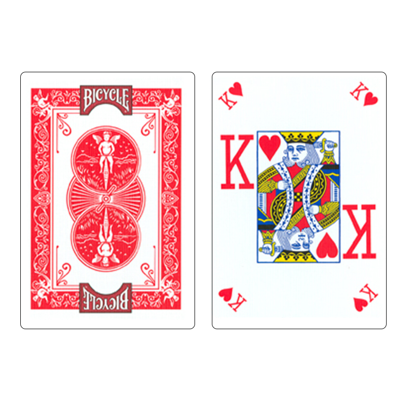 Baralho Bicycle Pro Poker Peek - Cor Vermelho em Promoção na
