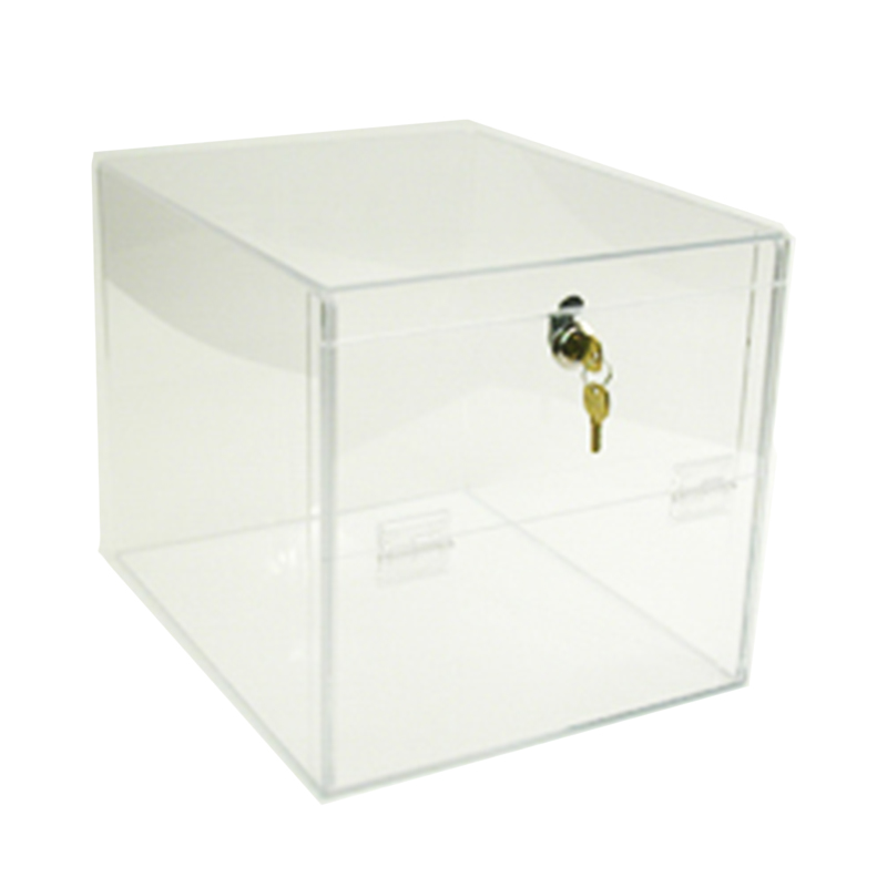 Clear Acrylic Box with Lock