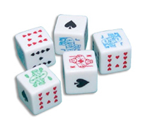 5/8 inch Poker Dice Set