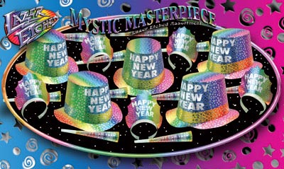 New Year's Eve Mystic Masterpiece Party Kit for 40