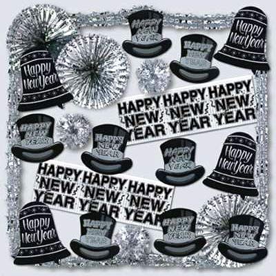 New Year's Eve Shimmering Decorating Kit