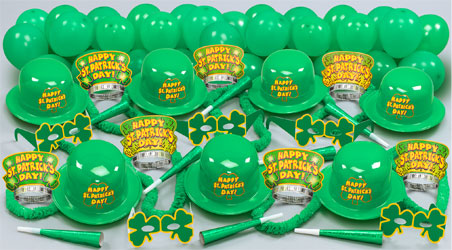 Party Kit: Saint Patrick's Day Irish Eyes Party Kit for 50 main image