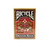 Bicycle Dragon Playing Cards, Gold Back Design