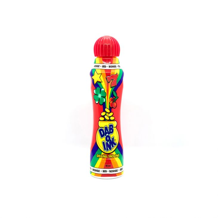 Bingo Markers / Daubers: 3 oz Size, Red (per dozen)