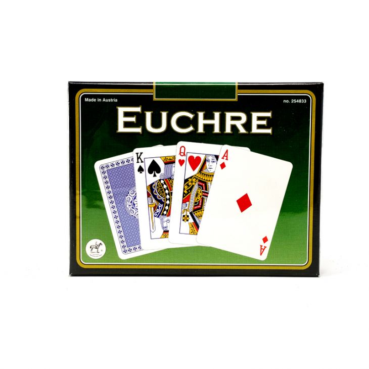 Card Games: Piatnik Euchre Game Set, 2 Decks including Counters and Rules main image