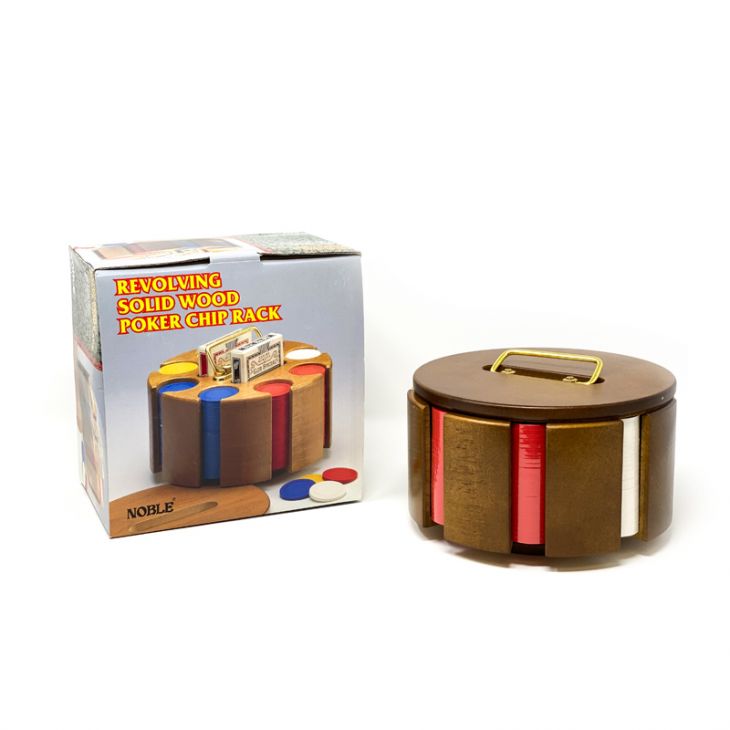 Chip Carousel: Wood, Revolving, 300 Chip Capacity main image