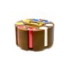 Chip Carousel: Wood, Revolving, 200 Chip Capacity