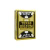Copag Texas Hold'em Plastic Playing Cards: Super Index, Black/Burgundy