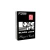 Black Jack Rose Playing Cards - Red