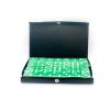 Green Dominoes in Vinyl Case