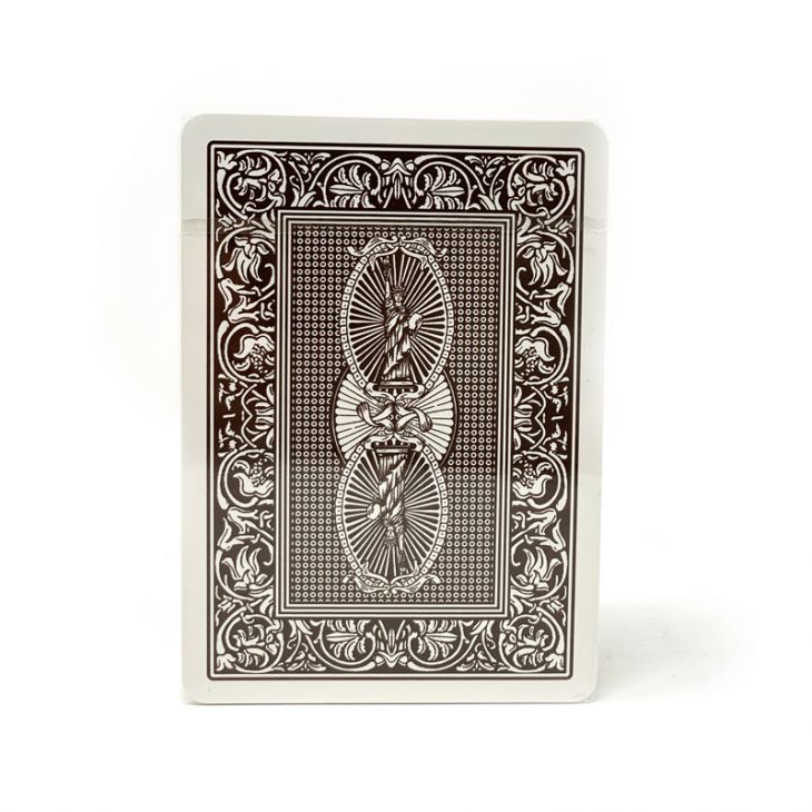 Statue of Liberty 100% Plastic Freedom Playing Cards  - Brown main image