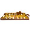 Backgammon Set: Viscount Backgammon Set, Leather