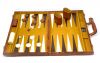 Backgammon Set: Classic Backgammon Set, Leatherette, 15 in. x 10 in.