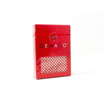 Gemback Casino Pro Playing Cards, Poker Jumbo Index, Blue/Red - 2 deck set