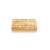 Cribbage: Travel Cribbage Set with Metal Markers.