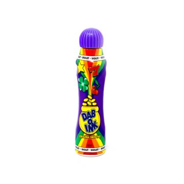 Dab-O-Ink Bingo Daubers - 3 pack - Aqua, Violet, Yellow - 3 ounce size -  Bingo Ink Markers