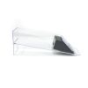 Blackjack Dealing Shoe, Casino / Professional Quality: 6-Deck, Clear with Black Trim