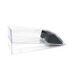 Blackjack Dealing Shoe, Casino / Professional Quality: 6-Deck, Clear with Black Trim