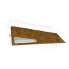 Blackjack Dealing Shoe, Casino / Professional Quality: 6-Deck, White and Wood Grain Formica Trim