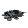 7/8" Mini Game Poker Chips: Black (per 1000)