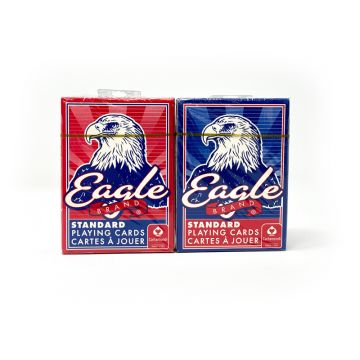 Pack of 2 USA Trump/Bald Eagle Waterproof Gold Foil Playing Cards 