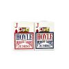 Hoyle Shellback Playing Cards, Poker Jumbo Index, 1/2 Blue 1/2 Red - 1 gross (144 decks)