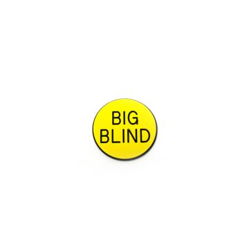 Lammer Button: Big Blind, 1-1/2 in. Diameter