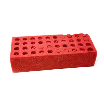Foam Test Tube Shot Injector Rack - Hold 12 Test Tubes