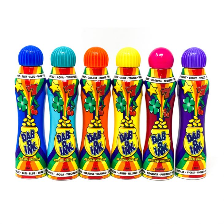 Bingo Dauber - 6 Pack Multi Colors