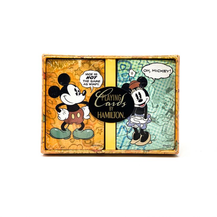 Hamilton Bridge Playing Card Set: 2-Deck Vintage Mickey Playing Card Set main image