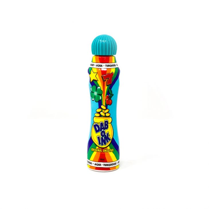 Bingo Markers / Daubers: 3 oz Size, Aqua (per dozen) main image
