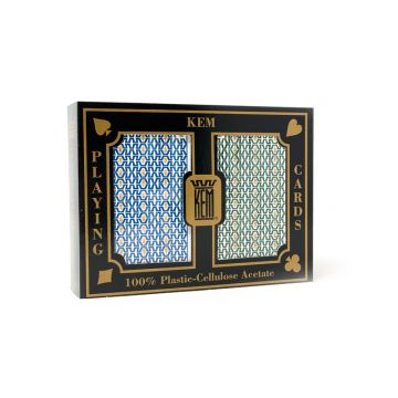 Kem Crown - Bridge Size, Blue & Green, Regular Index