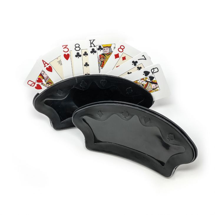 Card Holders: Handy Plastic Card Holders, Black, Set of 2, Holds up to 15 Cards main image