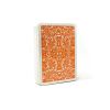 Virgolone 100% Plastic Playing Cards - Orange