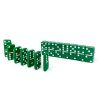 Green Dominoes in Wood Case