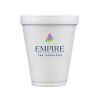 10 oz Foam Cups with Full Color Custom Logo