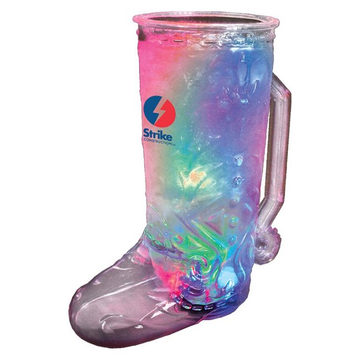 20oz Light-Up Plastic Cowboy Boot Mug