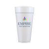 24 oz Foam Cups with Full Color Custom Logo